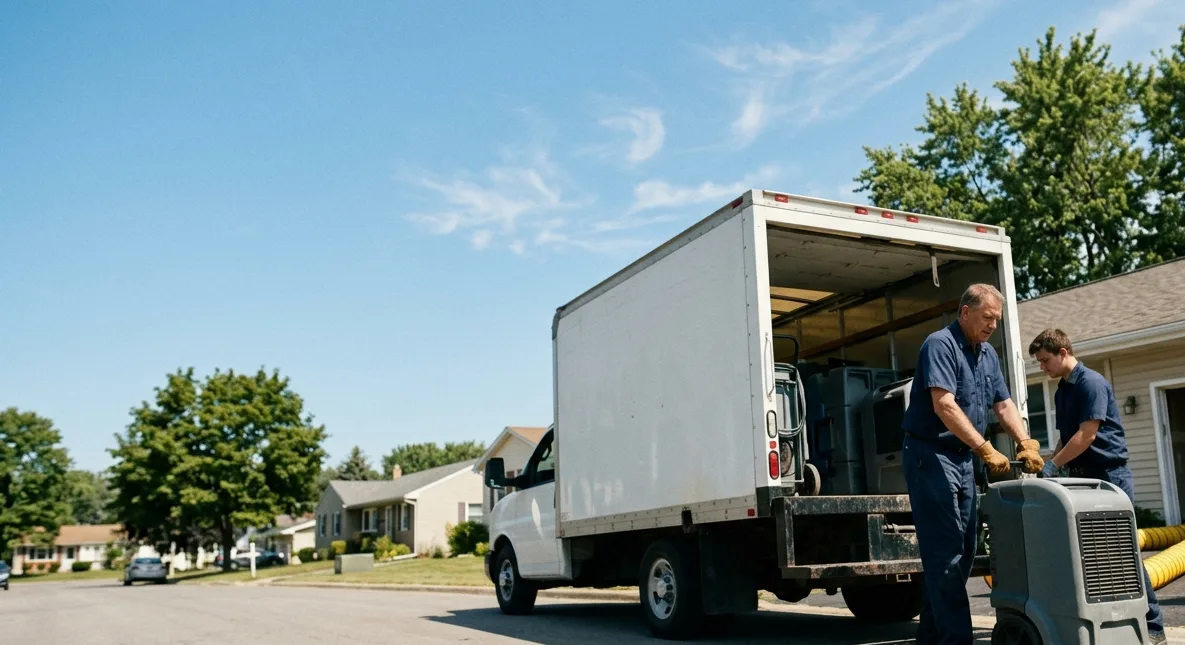 Water Damage Cleanup in Stilesville, IN near me